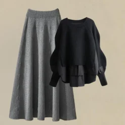 Sets Dames*Ysolde - Stijlvolle gebreide damesset voor de zomer