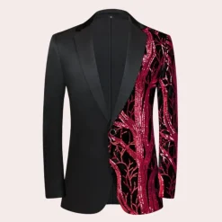 Jassen Heren*Zacharias - Statement Gedurfde Herenblazer met Unieke Twist voor de Zomer