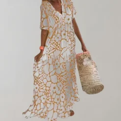 Jurken & Jumpsuits Dames*Zanda - Comfortabel en luchtig zomerjurkje