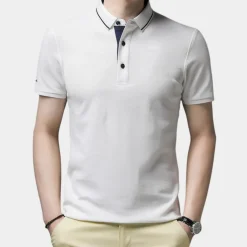 Shirts Heren*Zanda - Zomerse poloshirt met korte mouwen