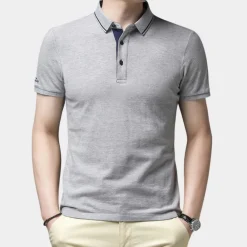 Shirts Heren*Zanda - Zomerse poloshirt met korte mouwen
