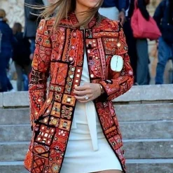 Truien & Vesten Dames*Zephyra - Stijlvolle etnische zomer vest voor dames