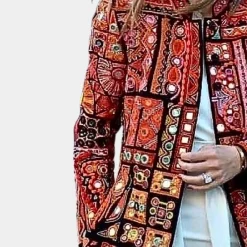 Truien & Vesten Dames*Zephyra - Stijlvolle etnische zomer vest voor dames