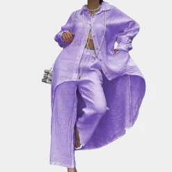 Sets Dames*Zina - Trendy en elegante zomerse tweedelige set voor dames