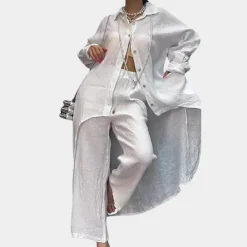 Sets Dames*Zina - Trendy en elegante zomerse tweedelige set voor dames