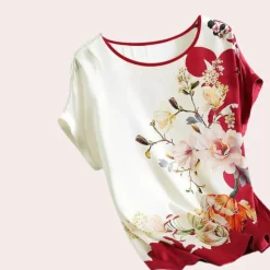 Blazers & Blouses Dames*Zomerse gebloemde damesblouse