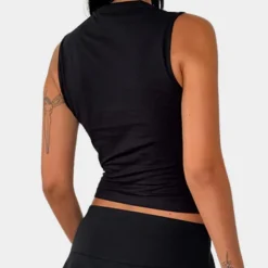 Topjes & Shirts Dames*Zomerse klassieke damestop met lint